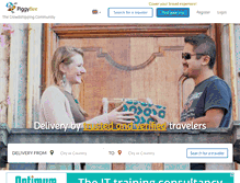 Tablet Screenshot of piggybee.com